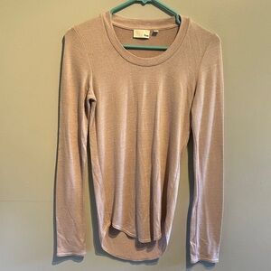 🌸Aritzia Beige Long Sleeve Tee